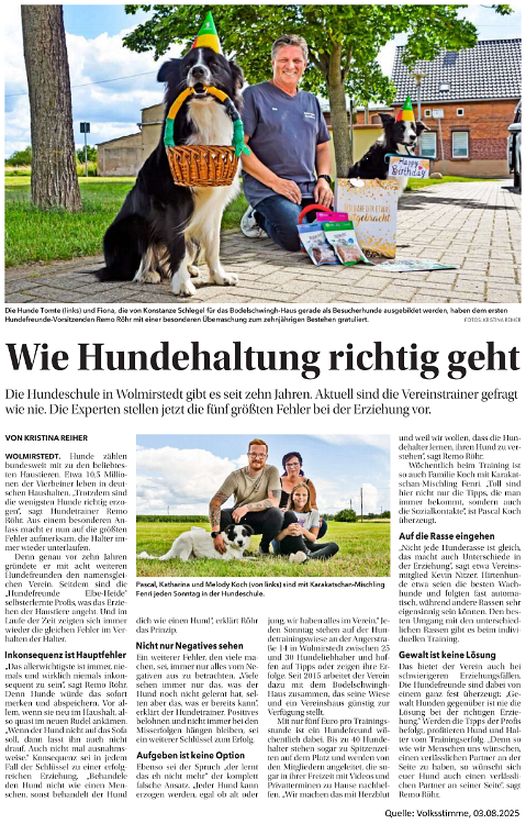 Volksstimme 10. Geb. HF