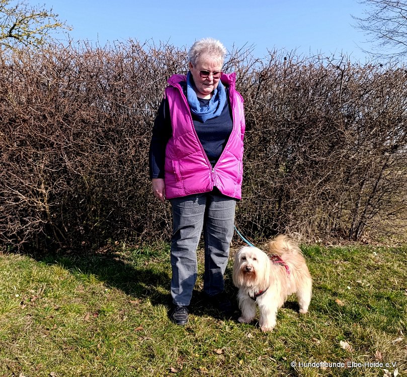 Angelika mit Lotte