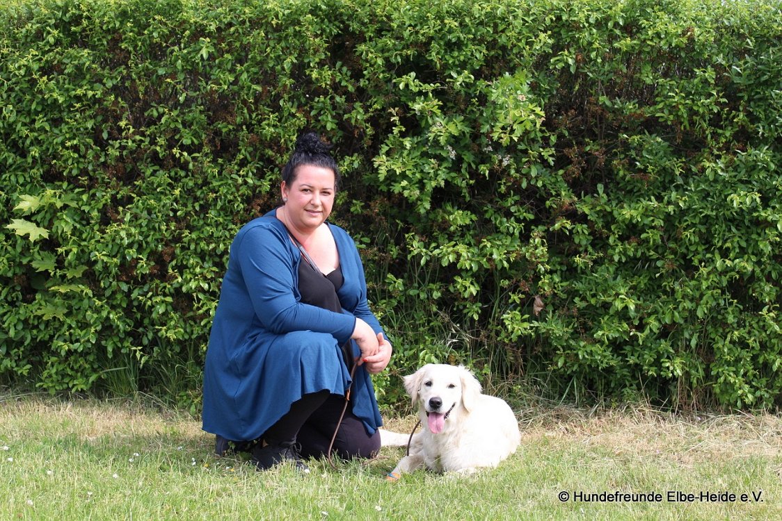 Dagmara mit Bella