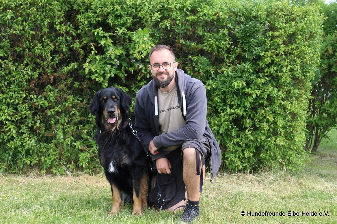 Frank mit Porthos