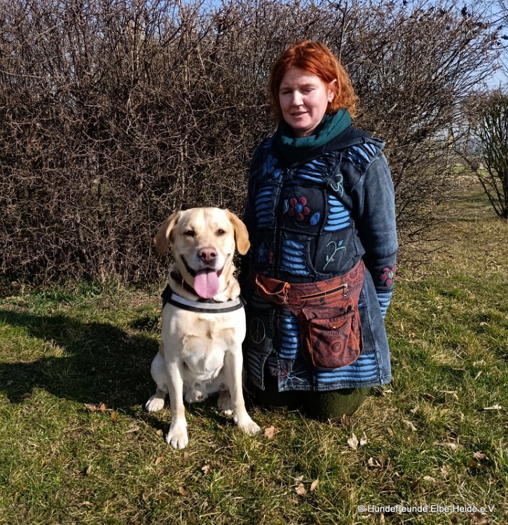 Sandra mit Eddie