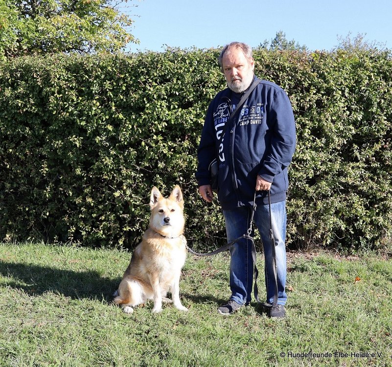 Uli mit Cora