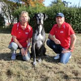 Heike und Remo mit Hubert