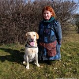 Sandra mit Eddie